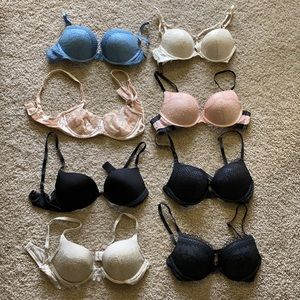 VICTORIAS SECRET BRA BUNDLE SIZE 32C